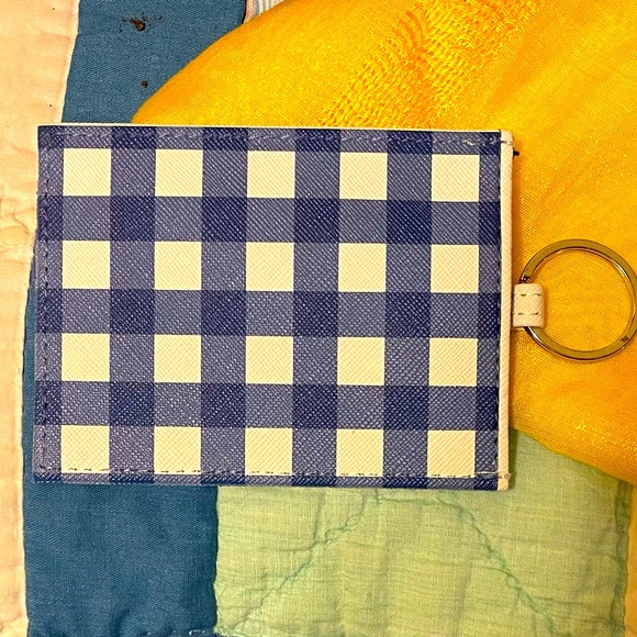 Card Cases Set of Two Checks and Pineapples - Picture 1 of 4